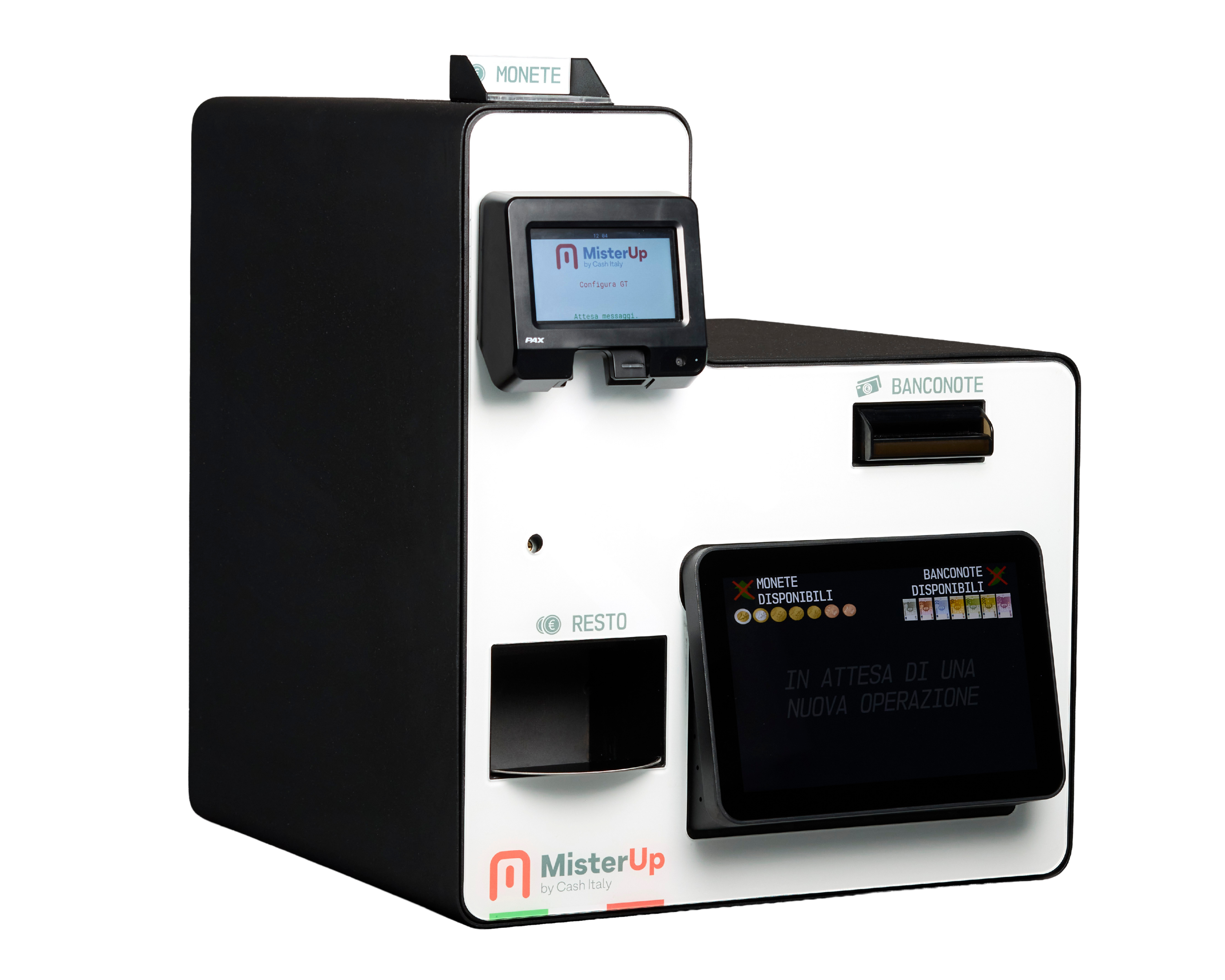 MisterUp M4 - Dettagli fronte cassa