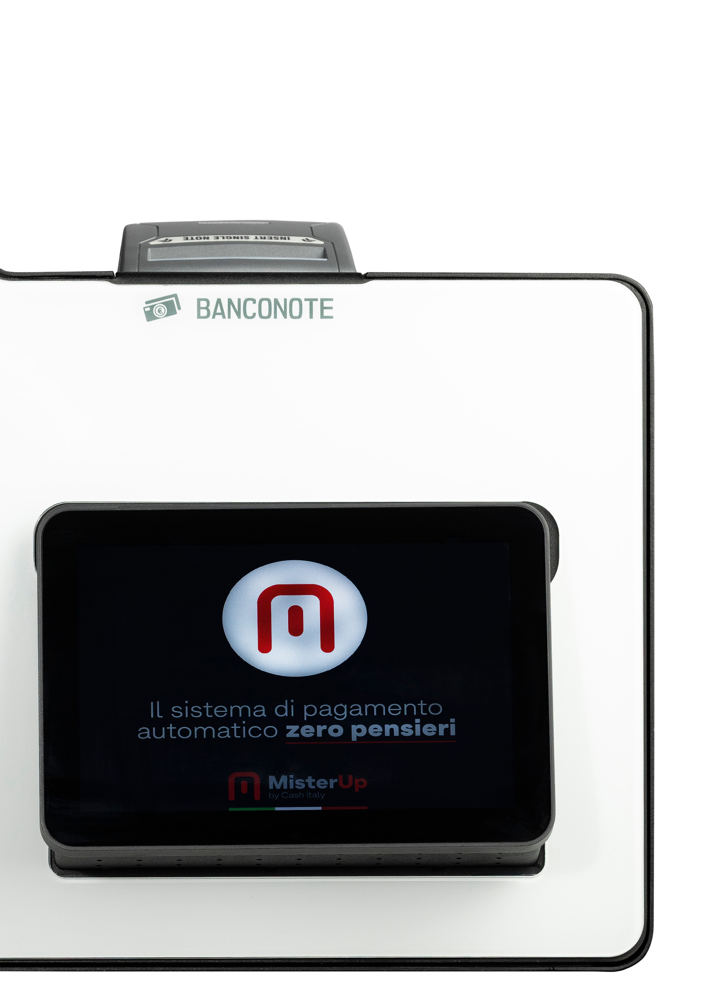 MisterUp M6 - Pannello controllo e display