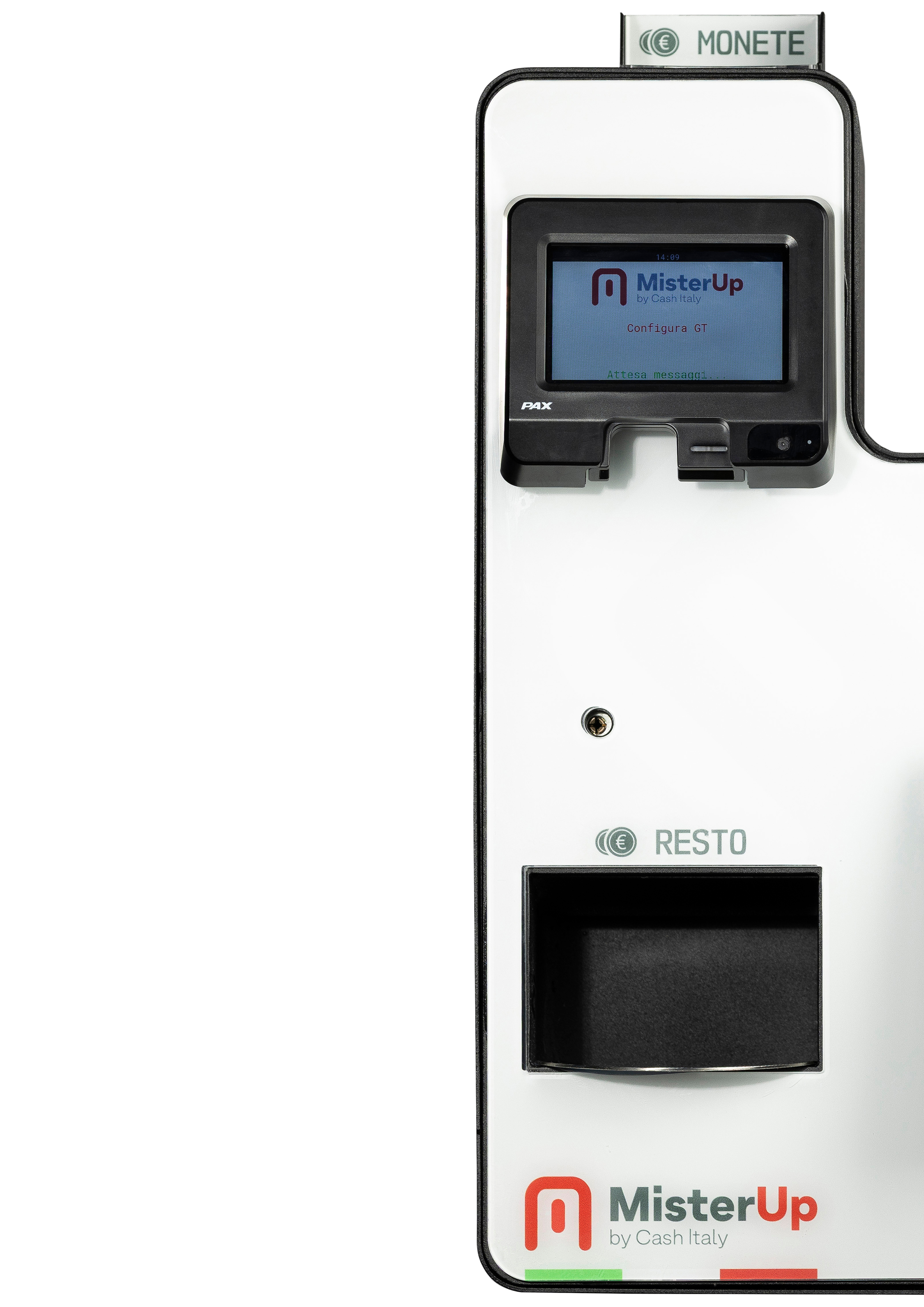 MisterUp M6 - Installazione su banco di vendita