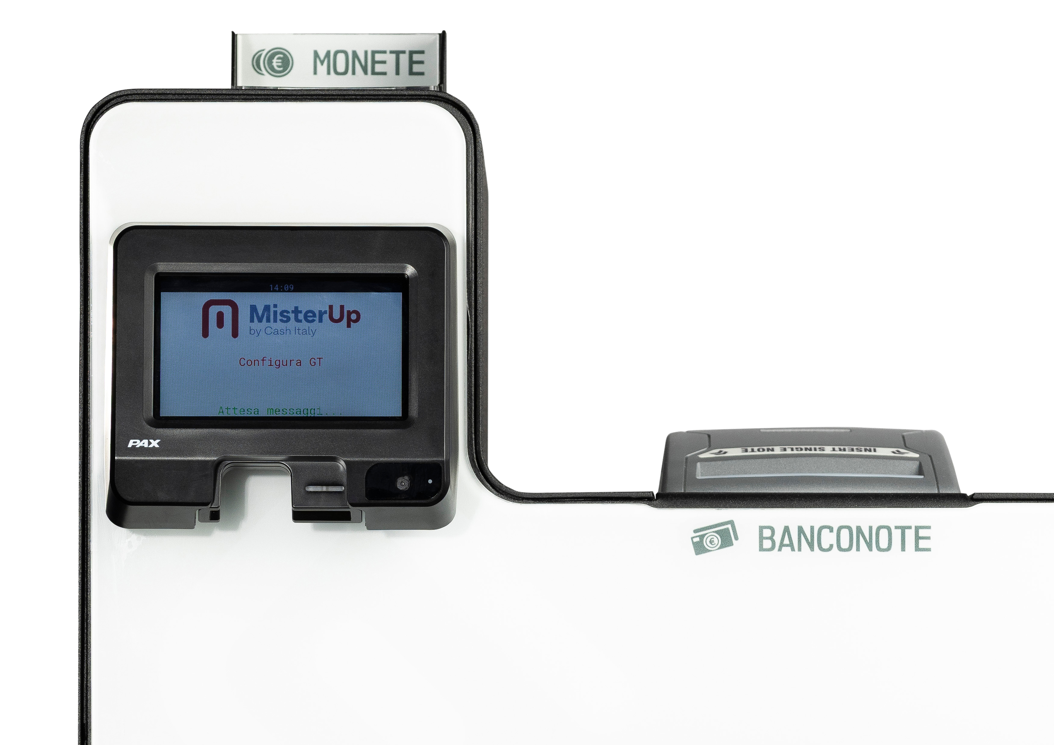 MisterUp M6 - Angolo laterale della macchina