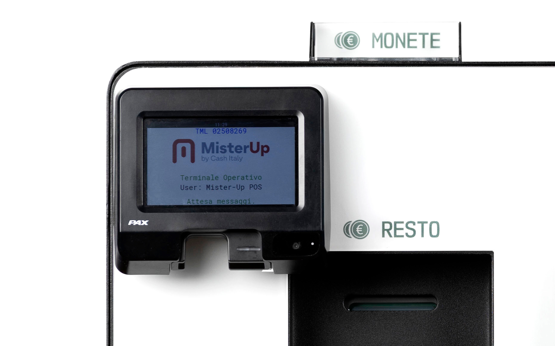 MisterUp M8 - Pannello controllo