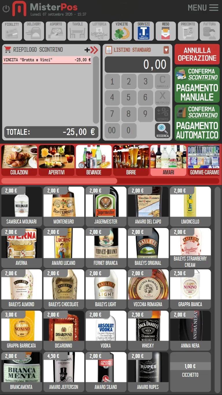 Mister POS - Dashboard analitico