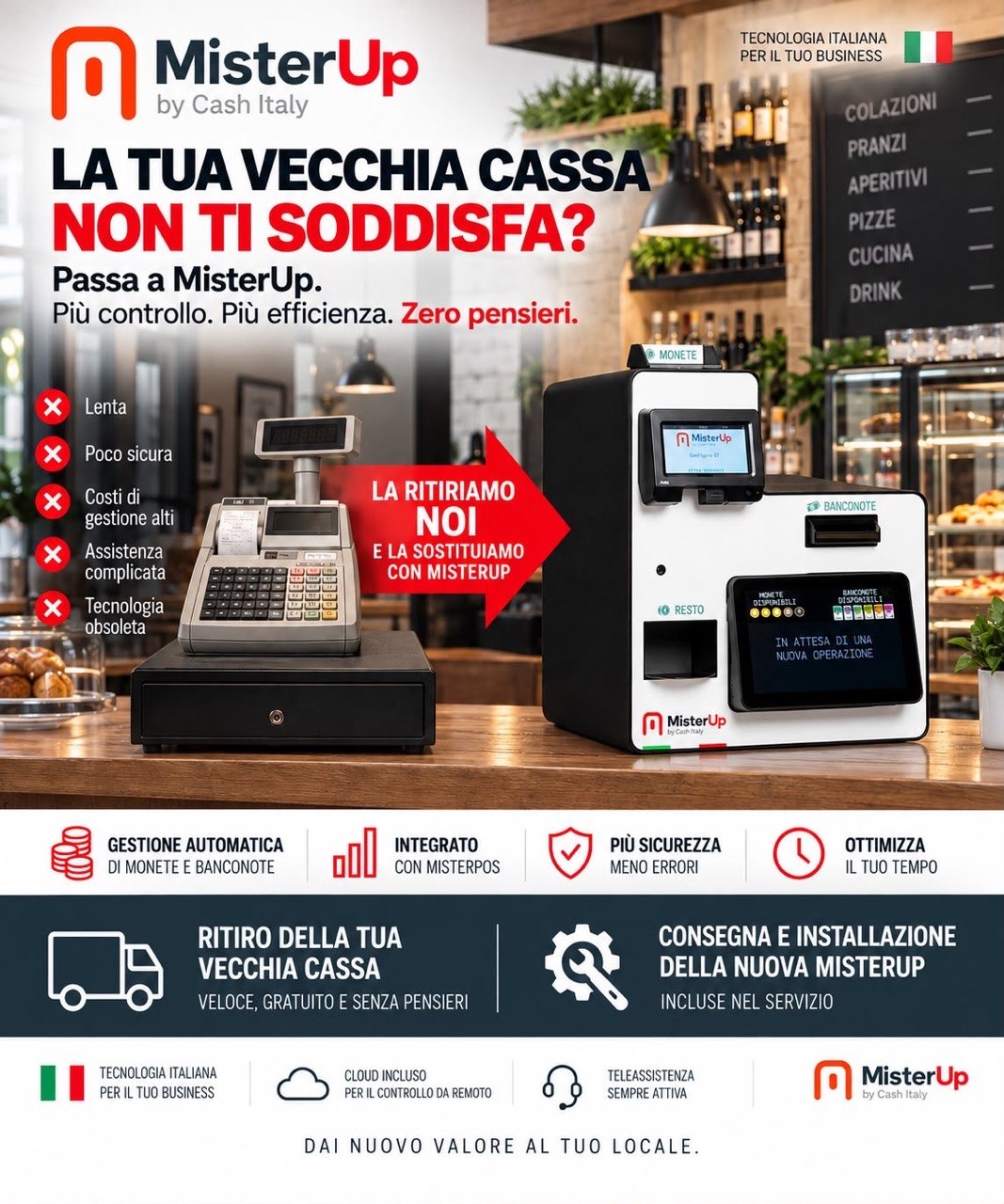 Promozione MisterUp - Scopri le nostre soluzioni